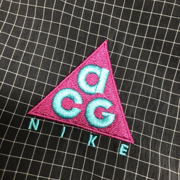 Men's Nike ACG Woven Hooded Jacket Anthracite - Picture 10 of 10